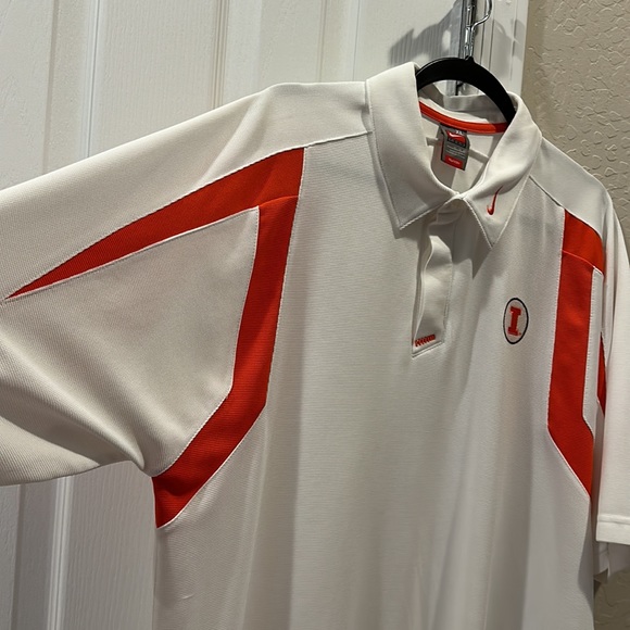 Univ of Illinois Fighting Illini Nike Authentic Athletic Dept Polo. XL - Picture 4 of 7